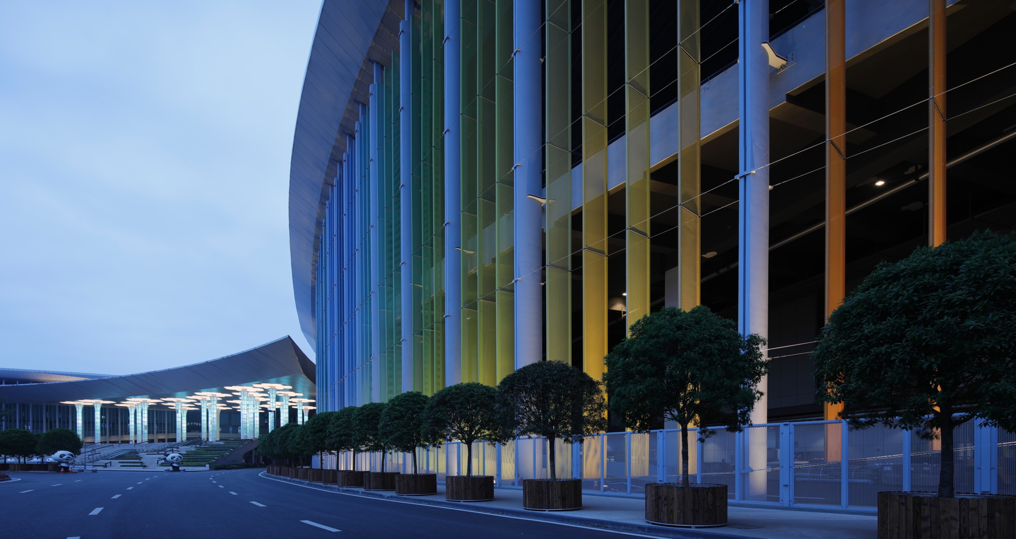 国家会展中心(上海)泛光照明设计