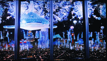 实景与3d虚拟结合 这奇幻