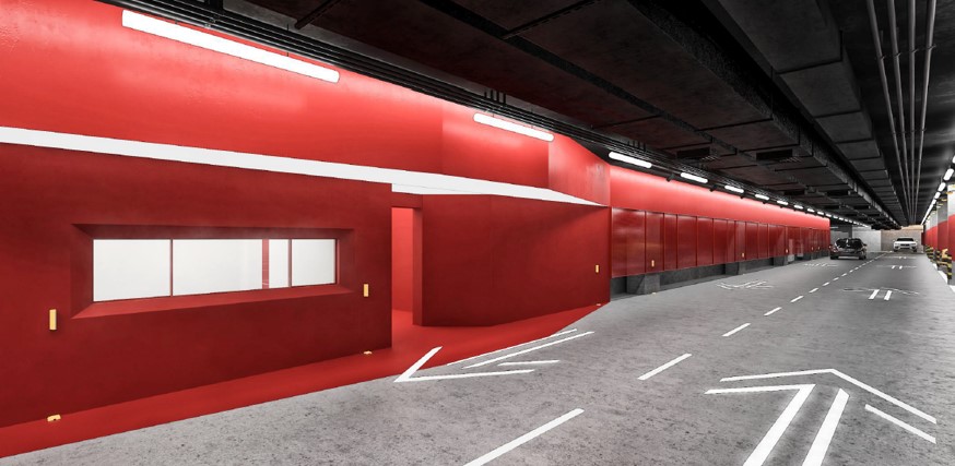 2019白玉兰照明奖申报作品:上海大剧院车库改造