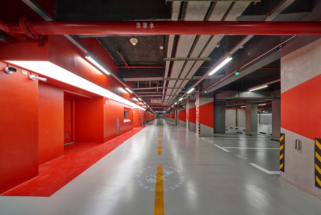 2019白玉兰照明奖申报作品:上海大剧院车库改造