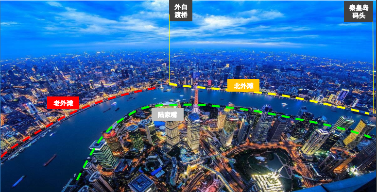 2019白玉兰照明奖申报作品:虹口区北外滩景观灯光提升工程(一期)