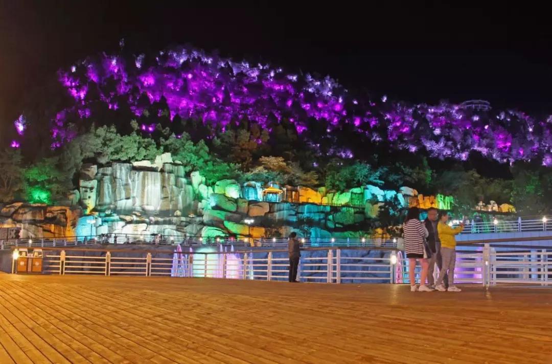 太白山国际旅游度假区音乐喷泉灯光秀