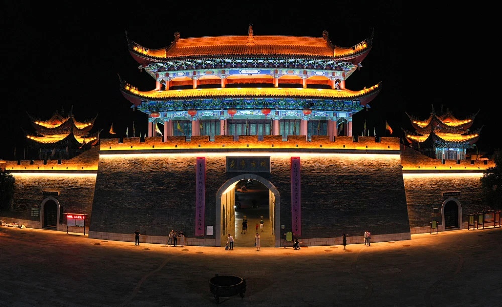 尧帝古城灯光设计