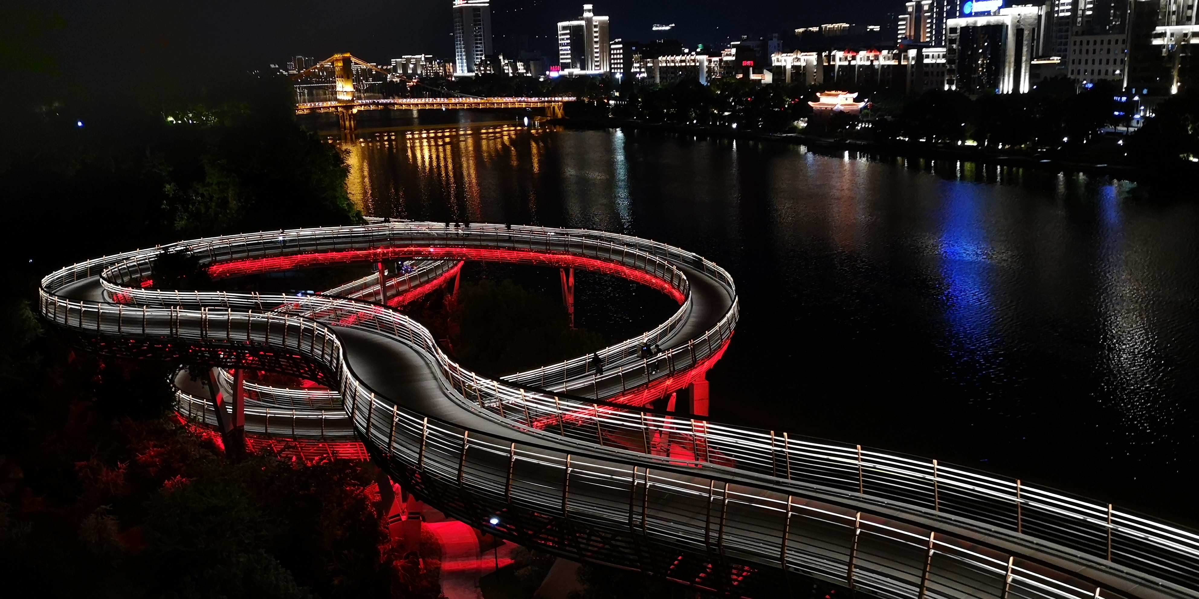 最美沙县灯光秀