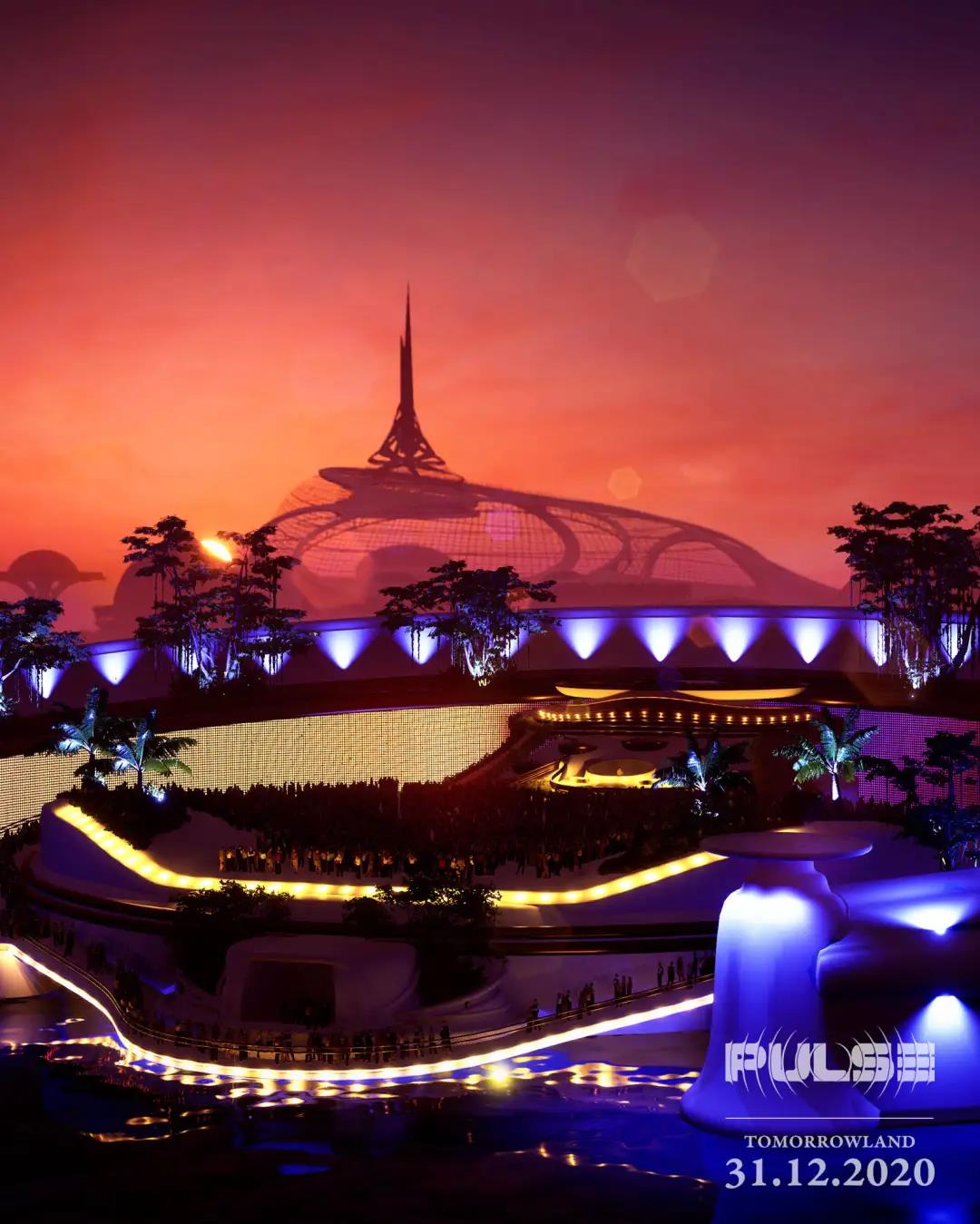 tomorrowland2020线上跨年音乐节探索4个全新的数字舞台