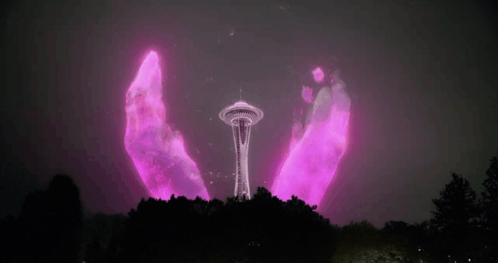 虚拟ar灯光秀爆红全球虚拟灯光表演赏析